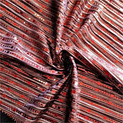 100% polyester stof met metallic pailletten