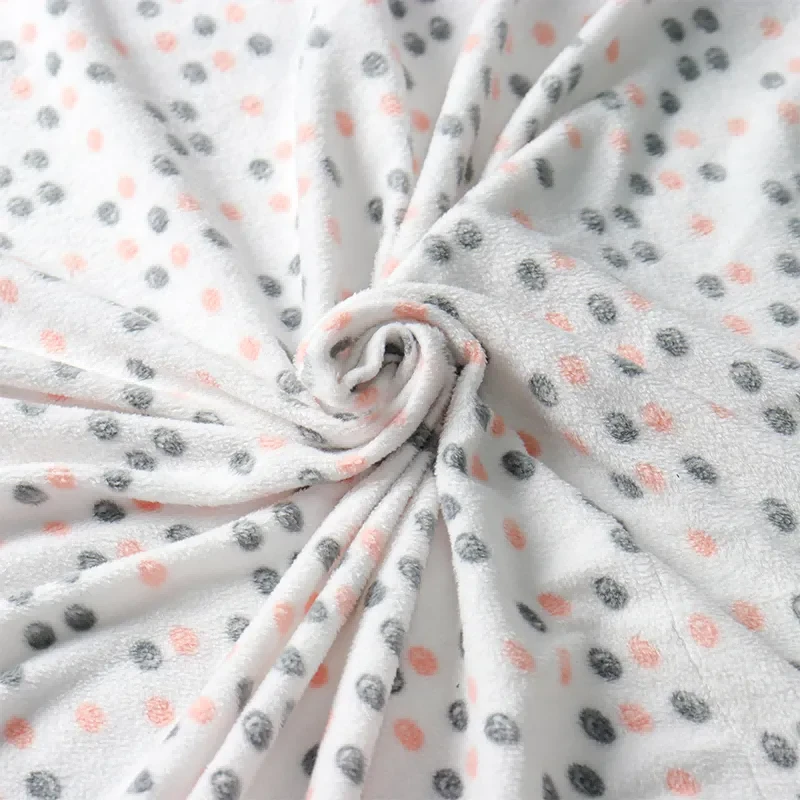 100% polyester bedrukte polar fleece stof