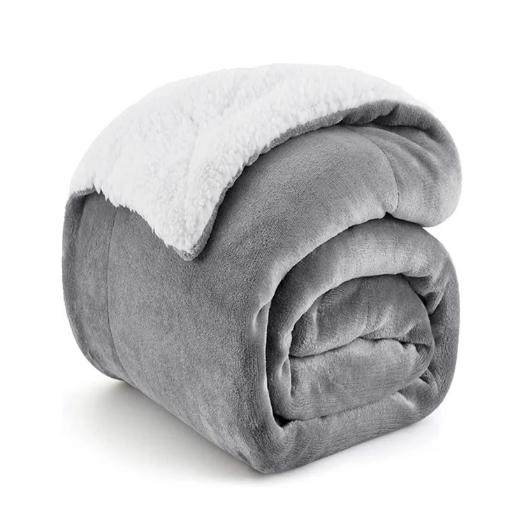 Sherpa-deken van 100% polyester