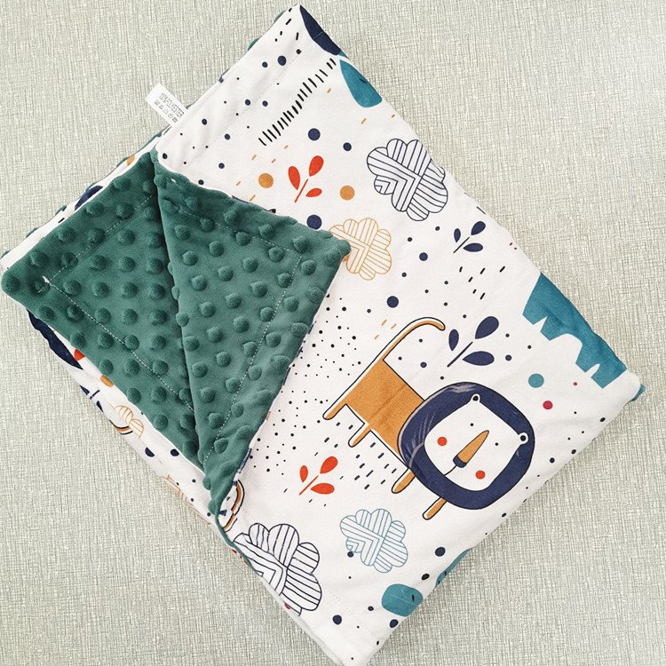 Babydekens met dierenprint