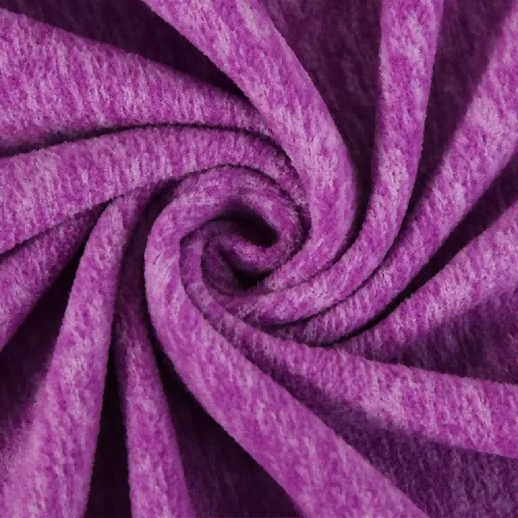 Kationisch polyester polar fleece stof
