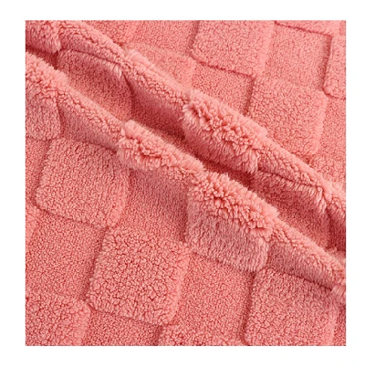 Controleer Jacquard Lam Sherpa Stof