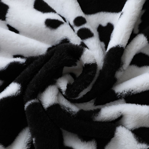 Cow Pattern Throw Blanket