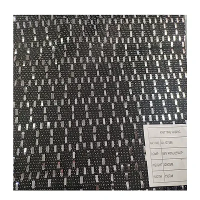 Elastische spangle-stof