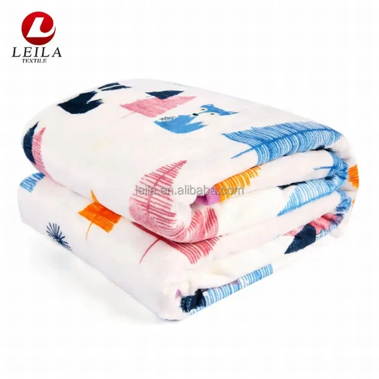 Flanel babydeken gepersonaliseerd