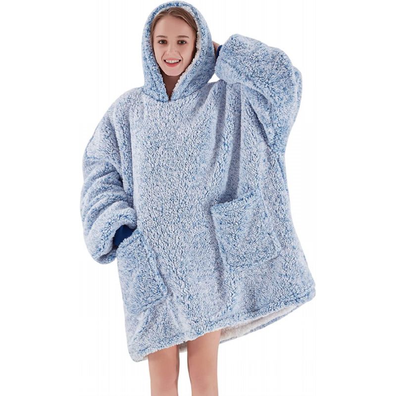 Hoodiedeken Sherpa
