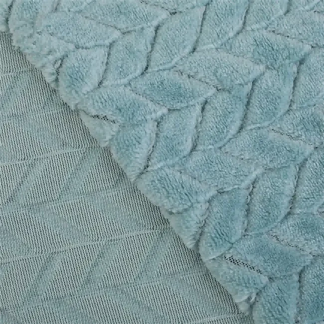 Blad   Jacquard   Flanel   Stof