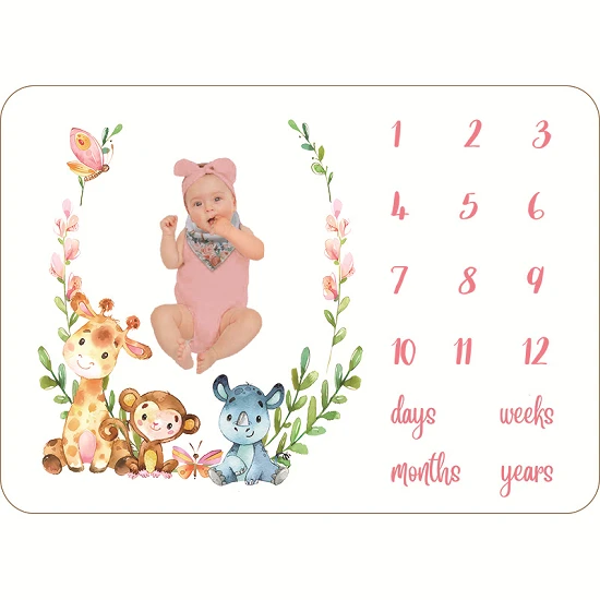 Mijlpaal babydeken