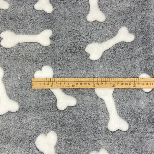 Pluche 100% polyester koraalfleece stof