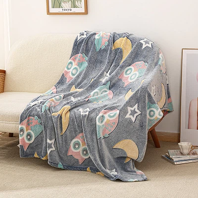 Print Fluorescent Blanket