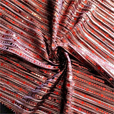 100% polyester stof met metallic pailletten