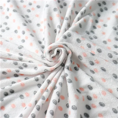 100% polyester bedrukte polar fleece stof