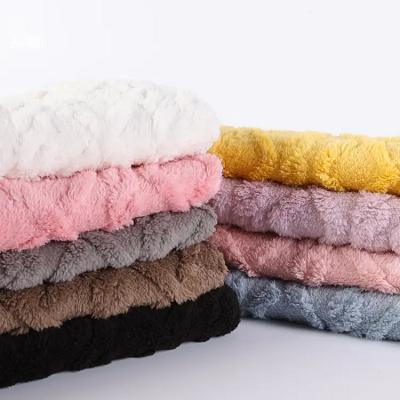 3D Jacquard Sherpa-stof