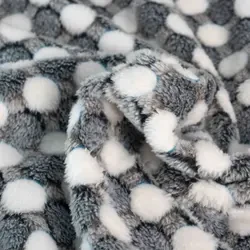 Dubbelzijdige rol 100 procent polyester koraalstof