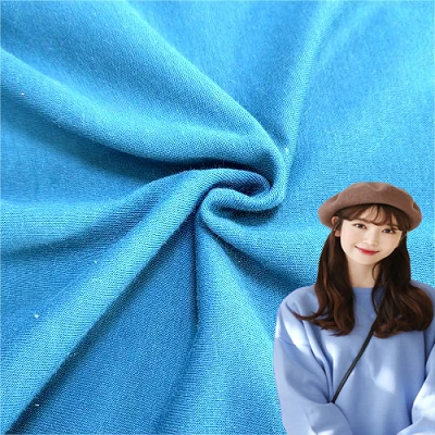 Stevig gebreide geborstelde badstof fleece