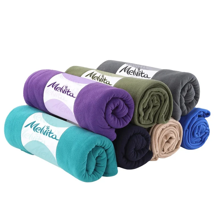 Vaste kleur polaire fleece deken
