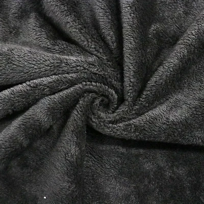 Effen kleur Sherpa Fleece stof voor doek