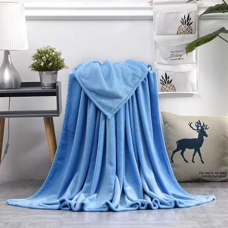 Ultra zachte flanellen fleece deken