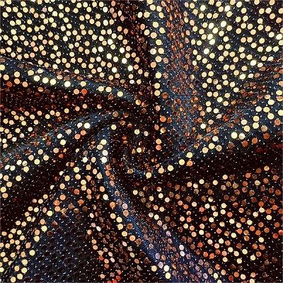 Elastische Gloden Color Lurex -stof