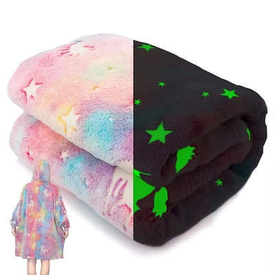 Glow in the Dark Sherpa hoodie
