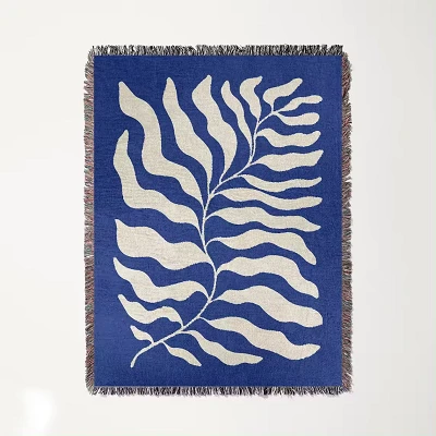 Polyester kwastje deken
