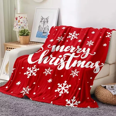 Gedrukte decoraties deken