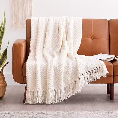 Tassel -deken voor bankbedbank